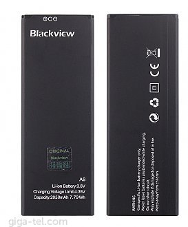 2050mAh - iGET Blackview A8  