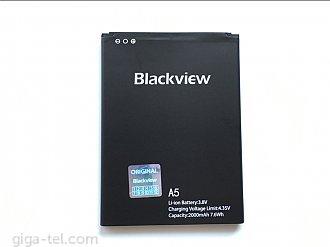 2000mAh - iGET Blackview A5