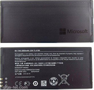 3000mAh Lumia 640 XL