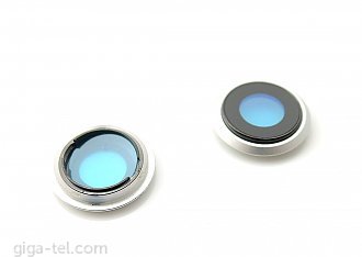 iPhone 8 camera lens silver