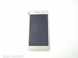 Huawei Y6 2017 LCD+touch gold - logo Honor