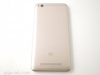 Xiaomi Redmi 4A battery cover gold with side keys