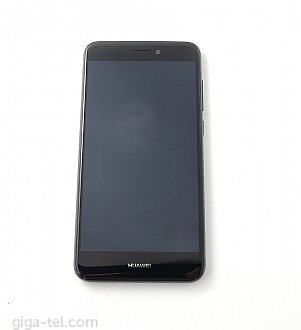 Huawei P8 Lite 2017,P9 Lite 2017, Honor 8 Lite full LCD black with frame - logo Huawei
