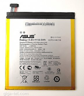 4750 / 4890mAh -  ASUS ZenPad 10 Z300c Z300cg 10.1 