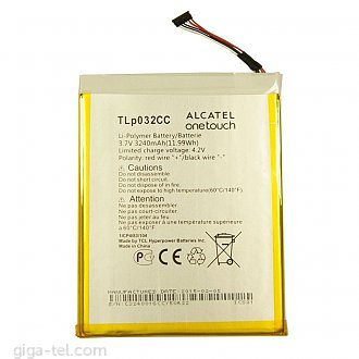 3240mAh - Alcatel One Touch Pixi 3 (8) 9005x