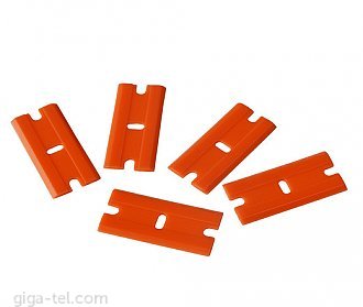 5pcs plastic blades for scraper item nr. 112300