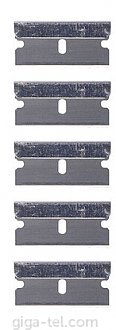 5pcs metal blades for scraper item nr. 112300