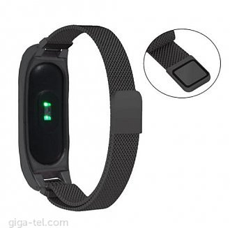 Xiaomi Mi Band 2 magnetic bracelet black