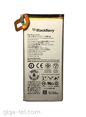Variant Repair possible moat Blackberry Priv battery - HUSV1 / BAT-60122-003