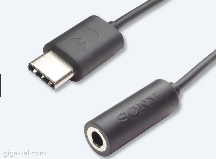 Sony E   C260 data cable adapter 3.5mm / USB-C