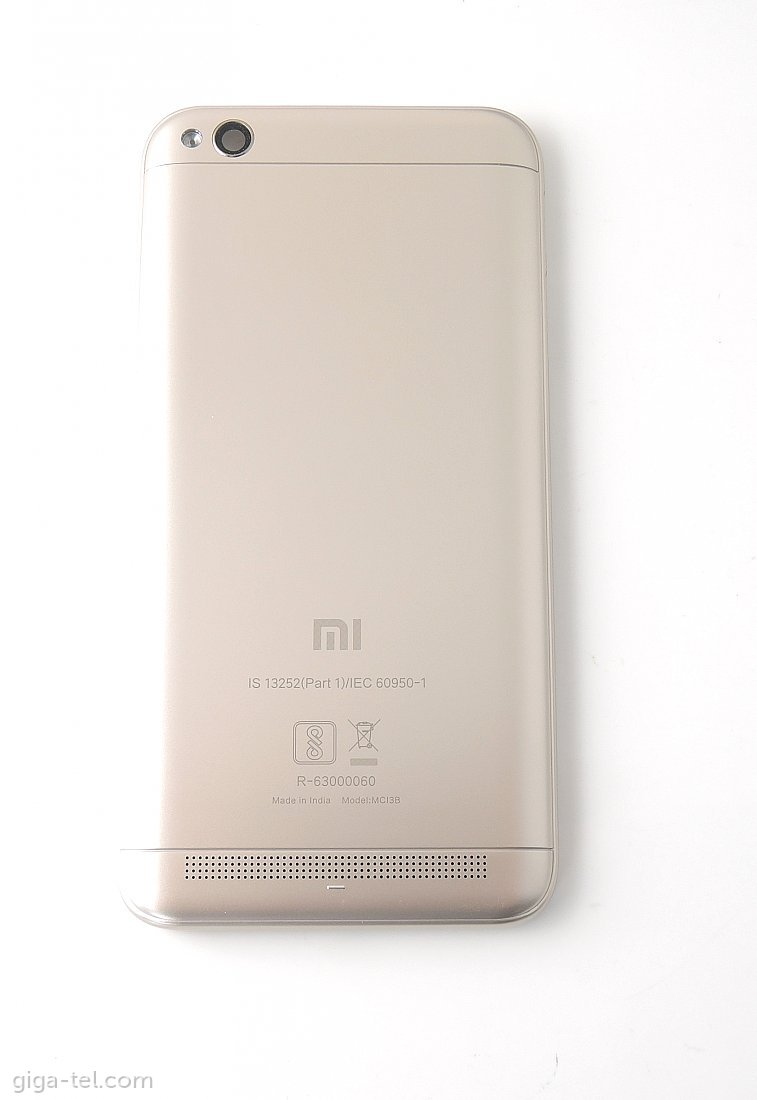 Xiaomi Redmi 5A battery cover gold