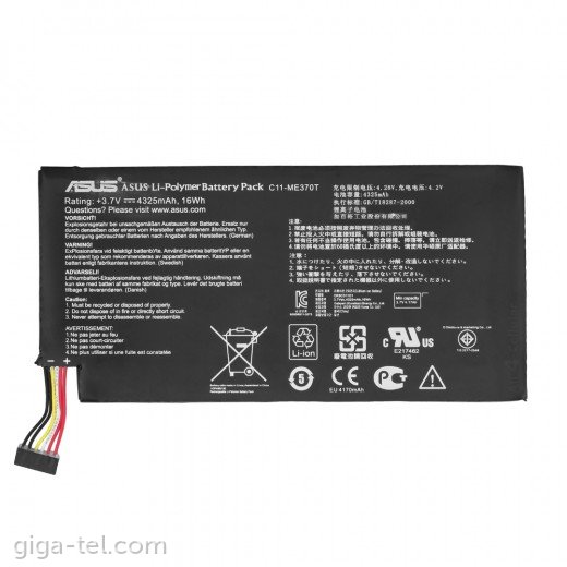 Asus C11-ME370T battery