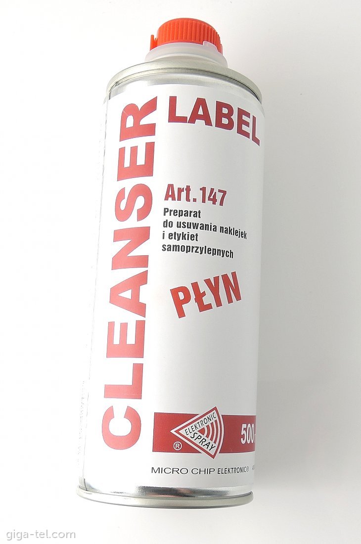 Label cleanser 500ml