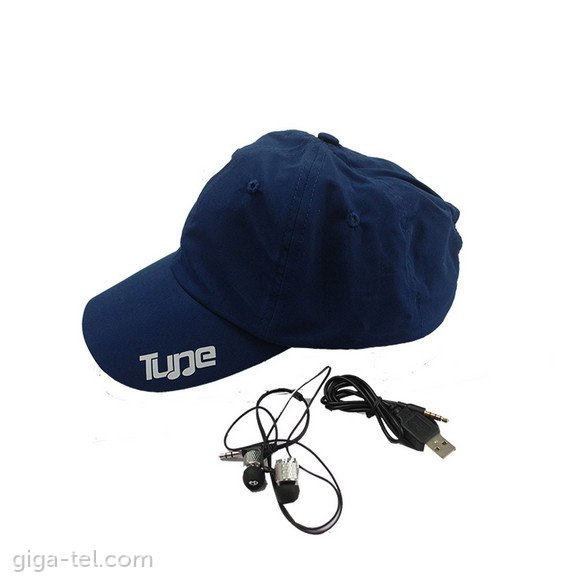 Tune bluetooth cap blue