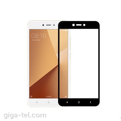 Xiaomi Redmi 4X - 5D tempered glass black