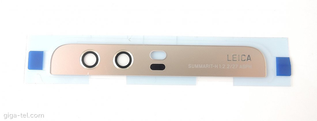 Huawei P10 Plus camera glass gold