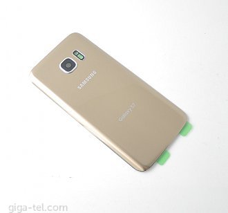 Samsung S7 battery cover gold OEM