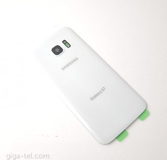 Samsung S7 battery cover white OEM
