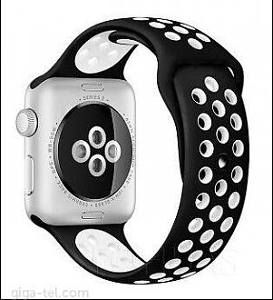 Apple watch 40/42mm strap SPORT black/white  