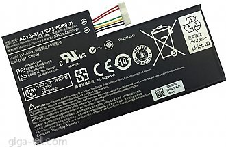 5340mAh  Acer Iconia A1-A810