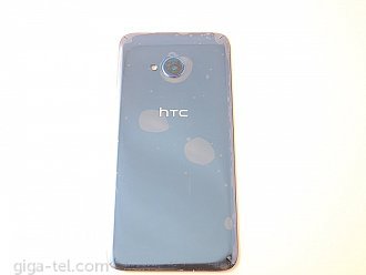 HTC U11 Life back cover dark blue with adhesive tape