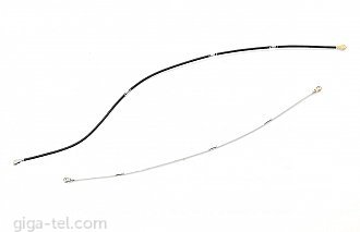 Sony Xperia XA2 black and white RF cable