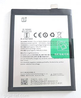 3400mAh Oneplus 3T / ATL factory - with logo