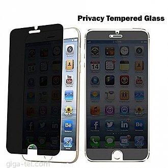 iPhone 7+,8+ Anti-spy privacy tempered glass