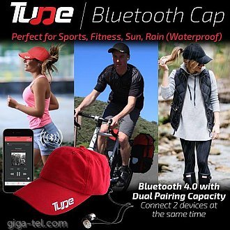 Tune bluetooth cap red