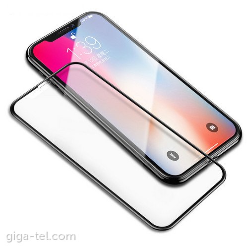 iPhone X,Xs,11 Pro  - 2.5D full screen glass black