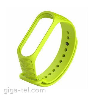 Xiaomi Mi Band 3,4 notch bracelet green