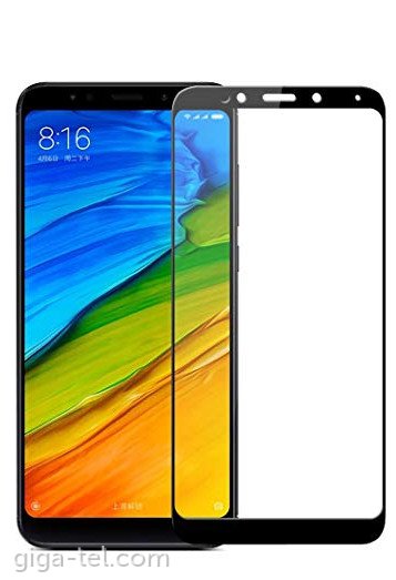 Xiaomi Redmi 5 Plus 2.5D tempered glass black