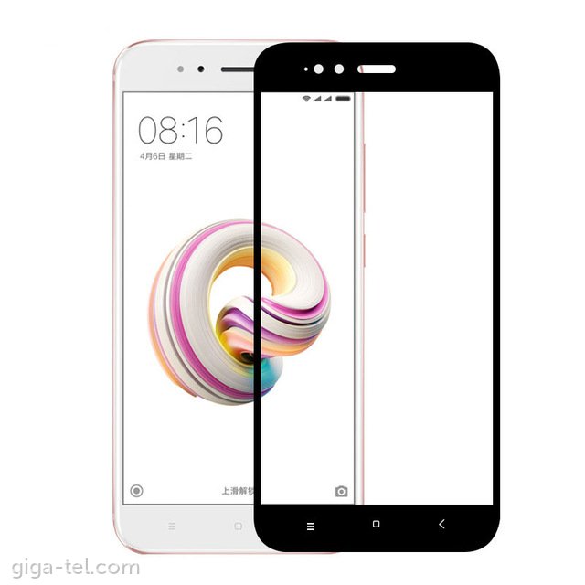 Xiaomi A1 2.5D tempered glass black