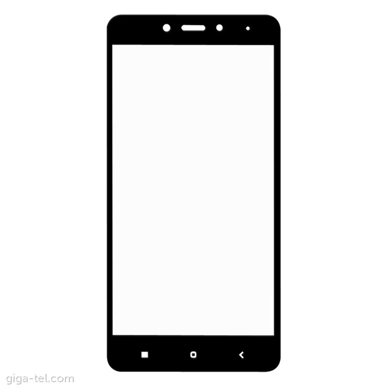 Xiaomi Redmi Note 4 - 2.5D tempered glass black