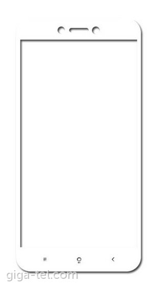 Xiaomi Redmi 5A  - 2.5D tempered glass white