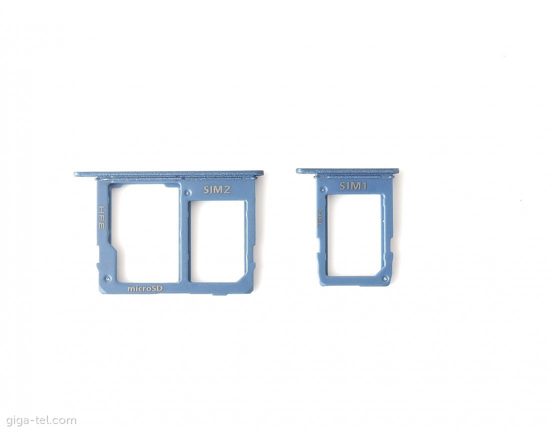 Samsung A600F,A605F SIM trays SET blue