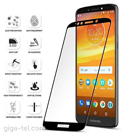 Motorola Moto E5 Plus 2.5D tempered glass black