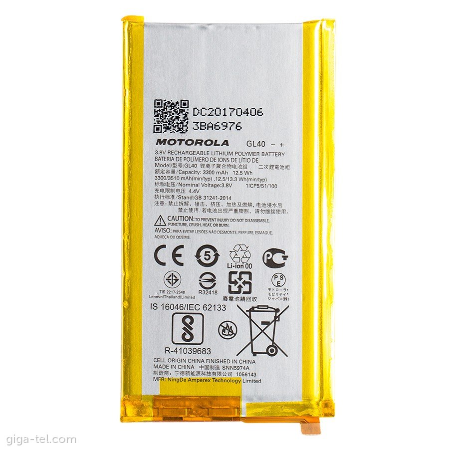 Motorola Moto GL40 battery