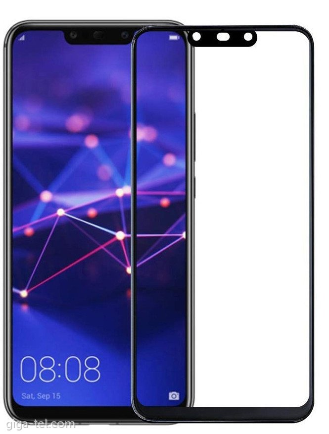 Huawei Mate 20 Lite 2.5D tempered glass black