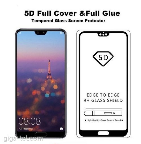 Huawei Nova 3,Nova 3i,P Smart Plus 5D+ tempered glass black