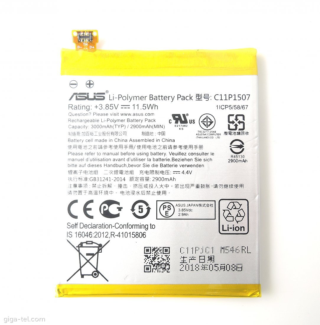 Asus C11P1507 battery