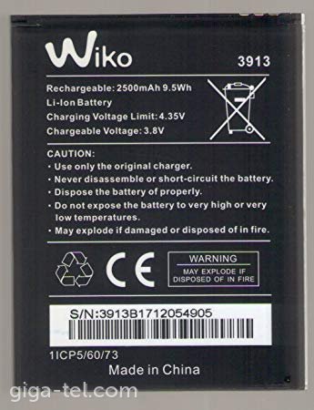 Wiko Lenny 4 / 3913 battery  