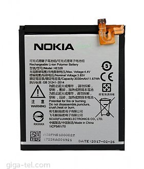 3030mAh - Nokia 8