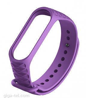 Xiaomi Mi Band 3 notch bracelet purple