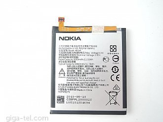 3060mAh - Nokia 6 2018 / Nokia 6.1