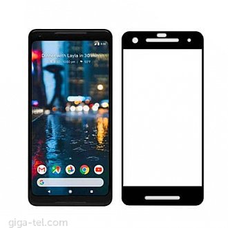 Google Pixel 2 - 2.5D tempered glass black