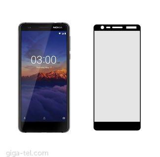 Nokia 3.1 2.5D tempered glass black