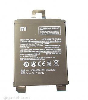 3300 / 3400mAh - Xiaomi Redmi Note 3