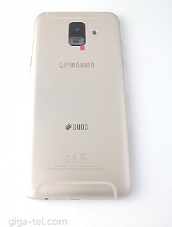 Samsung A600F DUAL battery cover gold