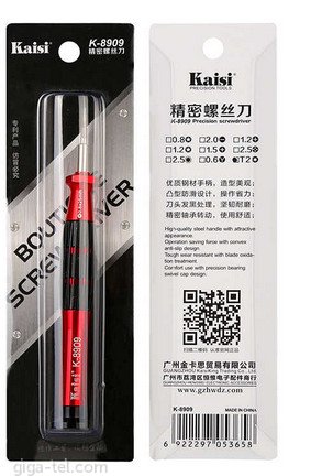 Screwdriver K-8909 / +1.5